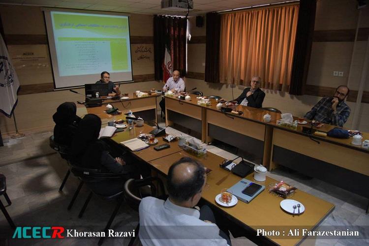 برگزاری شورای علمی پژوهشکده گردشگری جهاد دانشگاهی خراسان رضوی